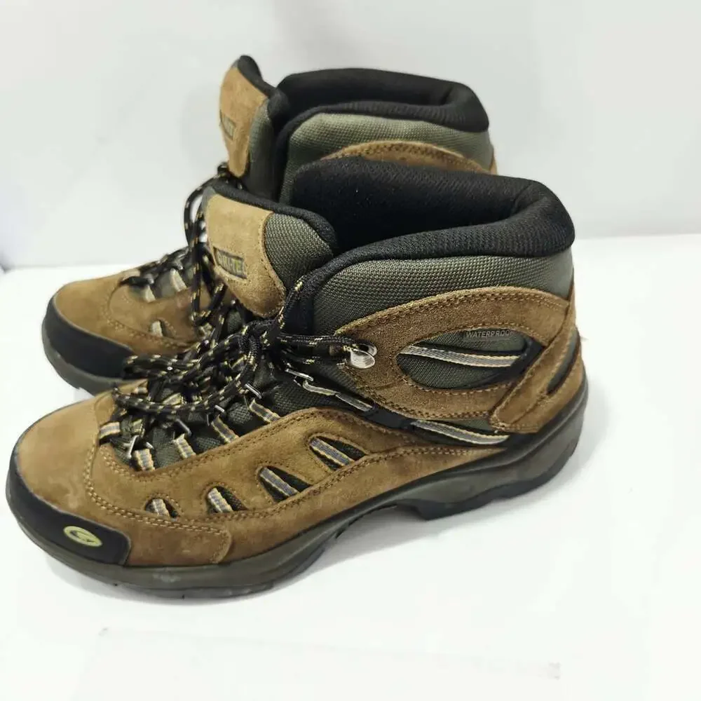 Hi-Tec Bandera Mid WP Hiking Boots Size 9.5 Brown